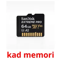 kad memori kuvakortit