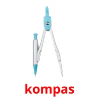 kompas ansichtkaarten