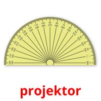 projektor picture flashcards