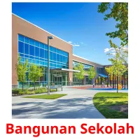 Bangunan Sekolah ansichtkaarten