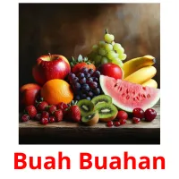 Buah Buahan picture flashcards