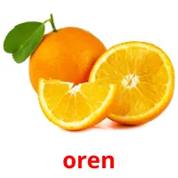 oren picture flashcards