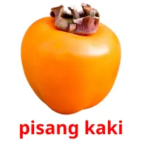 pisang kaki picture flashcards