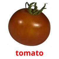 tomato Tarjetas didacticas