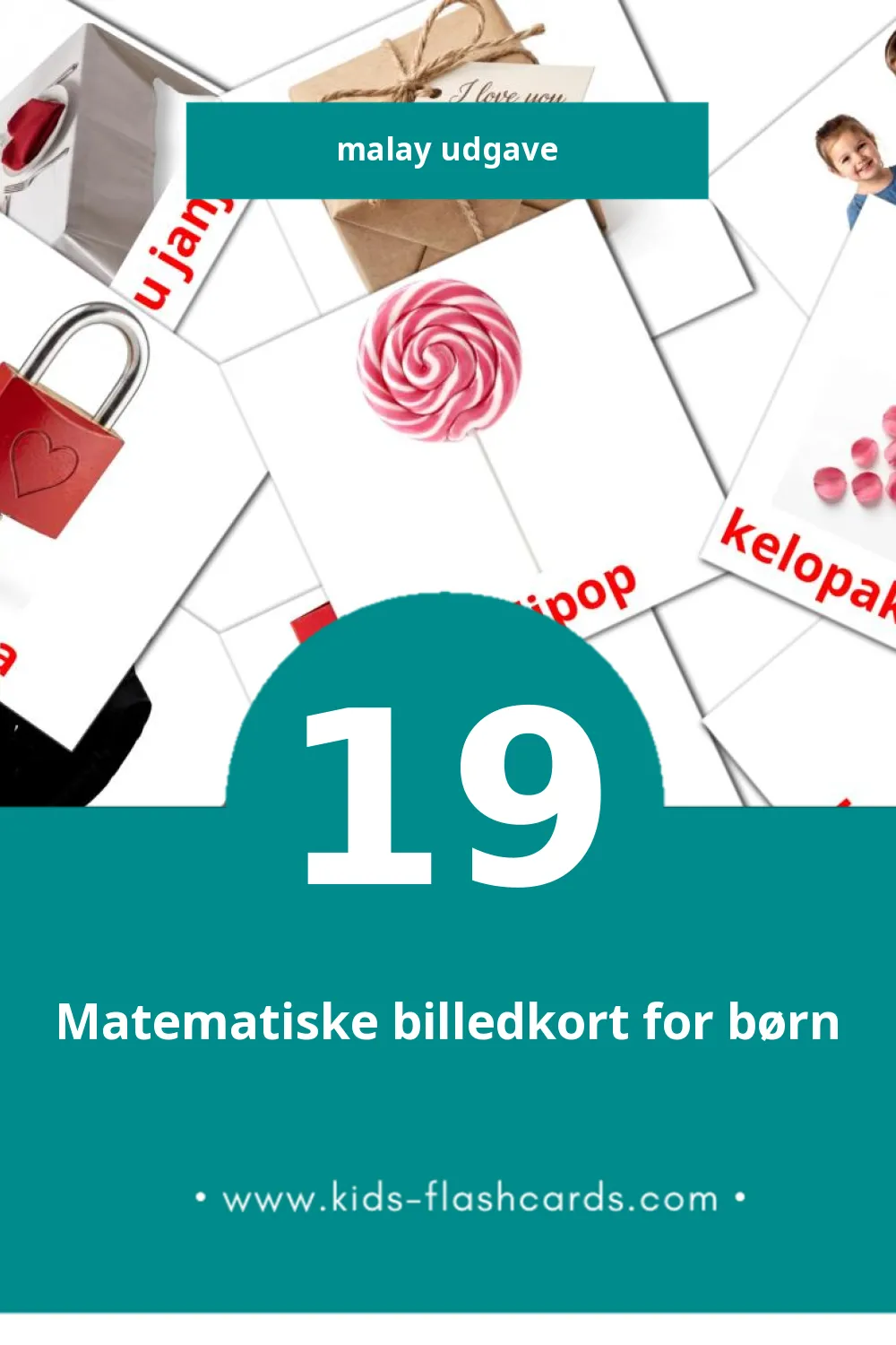 Visuelle billedkort for børn om Cuti til småbørn (19 kort på Malay)