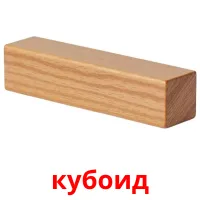 кубоид flashcards illustrate