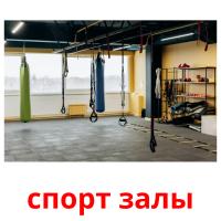 спорт залы picture flashcards
