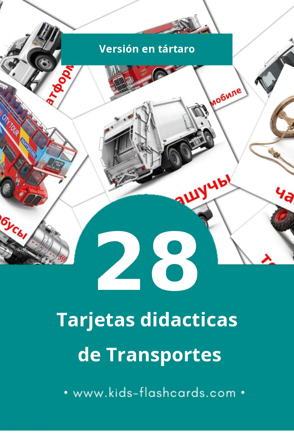 Tarjetas visuales de Киемнэр para niños pequeños (28 tarjetas en Tártaro) Tarjetas visuales de Киемнэр para niños pequeños (28 tarjetas en Tártaro)