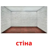 стіна picture flashcards