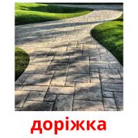 дорiжка picture flashcards