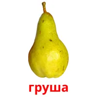 груша picture flashcards