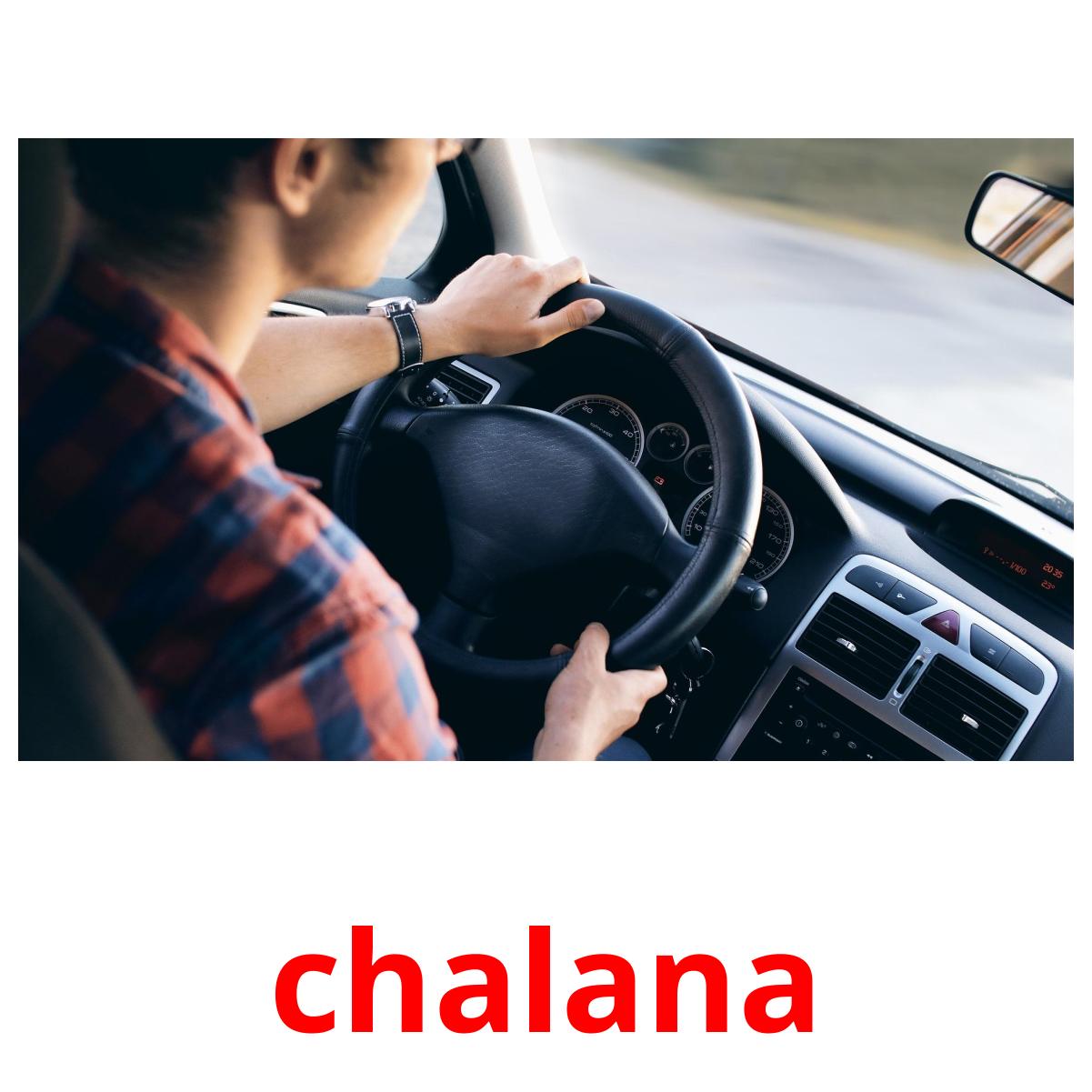 chalana picture flashcards