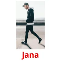 jana picture flashcards