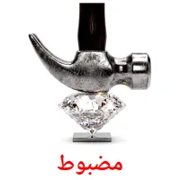 مضبوط flashcards illustrate