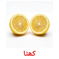 کھٹا flashcards illustrate