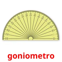 goniometro picture flashcards