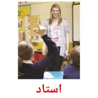 استاد picture flashcards