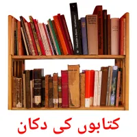 کتابوں کی دکان picture flashcards