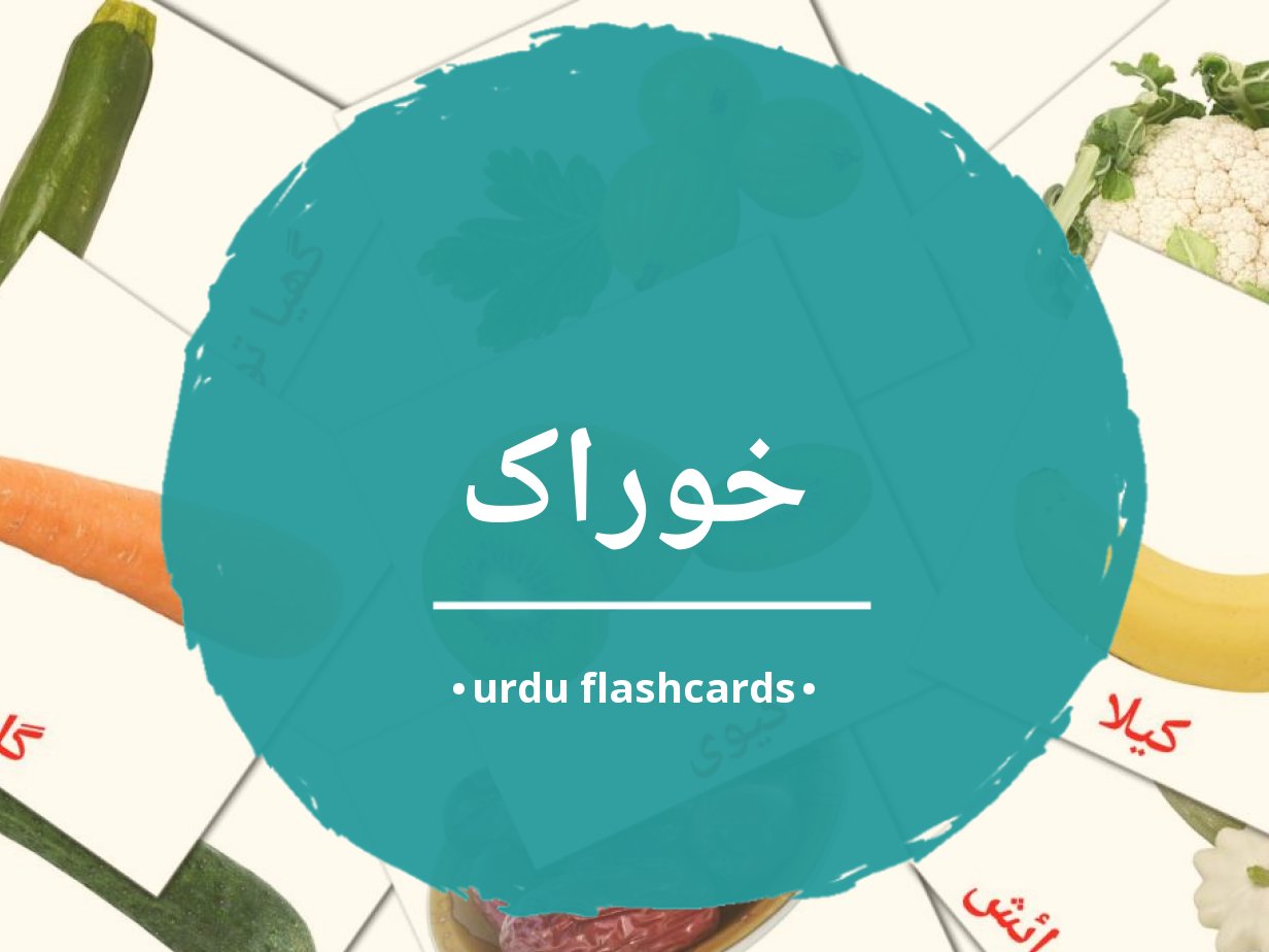 60 free food flashcards in urdu pdf files