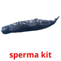 sperma kit card for translate