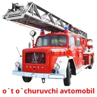 o`t o`churuvchi avtomobil cartões com imagens