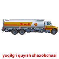 yoqilg'i quyish shaxobchasi picture flashcards