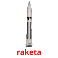 raketa cartões com imagens