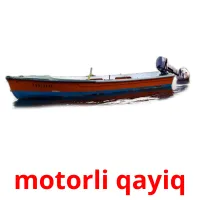 motorli qayiq picture flashcards
