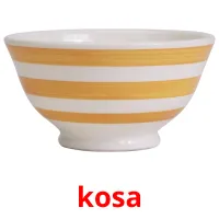 kosa picture flashcards