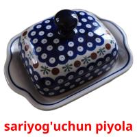 sariyog'uchun piyola card for translate