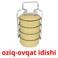 oziq-ovqat idishi picture flashcards