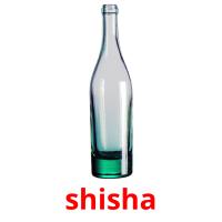 shisha cartões com imagens