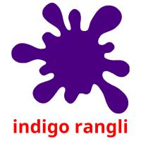 indigo rangli picture flashcards