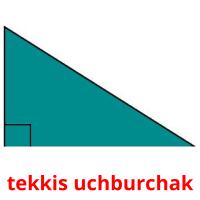 tekkis uchburchak cartões com imagens