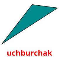 uchburchak cartões com imagens