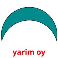 yarim oy picture flashcards