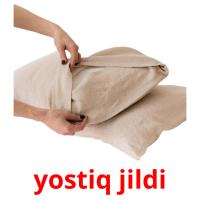 yostiq jildi Bildkarteikarten