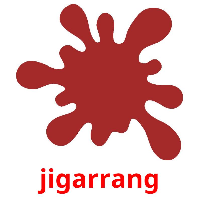 jigarrang picture flashcards