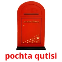 pochta qutisi flashcards illustrate