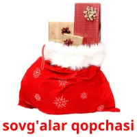 sovg'alar qopchasi flashcards illustrate
