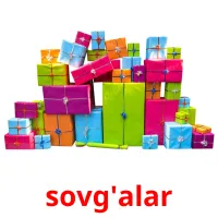 sovg'alar flashcards illustrate