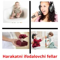 Harakatni ifodalovchi fellar Tarjetas didacticas