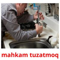 mahkam tuzatmoq cartões com imagens