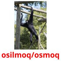 osilmoq/osmoq picture flashcards