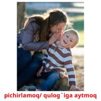 pichirlamoq/ qulog`iga aytmoq карточки энциклопедических знаний