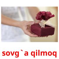 sovg`a qilmoq picture flashcards