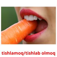 tishlamoq/tishlab olmoq Tarjetas didacticas