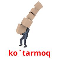 ko`tarmoq flashcards illustrate