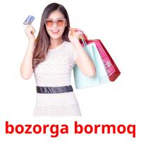 bozorga bormoq cartões com imagens