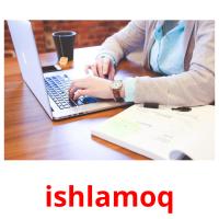ishlamoq flashcards illustrate